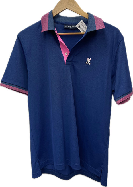 Vist Large View of Product Image Which is Used Psycho Bunny Mens Short Sleeve Top M/15-15.5