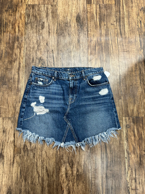 Vist Large View of Product Image Which is Used 7 For All Mankind Short Skirt 8-29