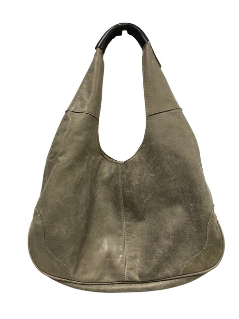 Vist Large View of Product Image Which is Used Henri Lou Xlarge Leather Handbag