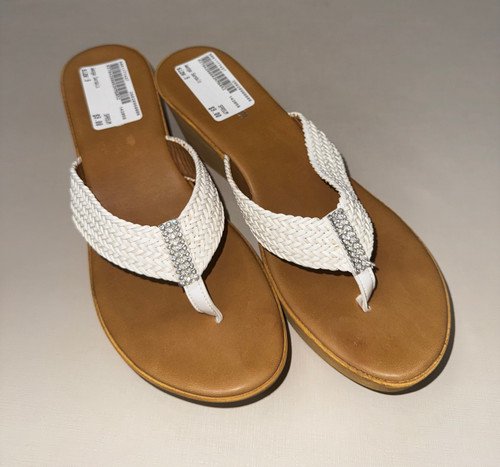 Vist Large View of Product Image Which is Used Unbranded Wedge Sandals 9