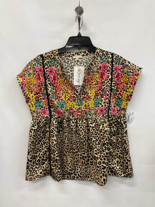 Vist Large View of Product Image Which is Used Jodifl Short Sleeve Top S-4/6
