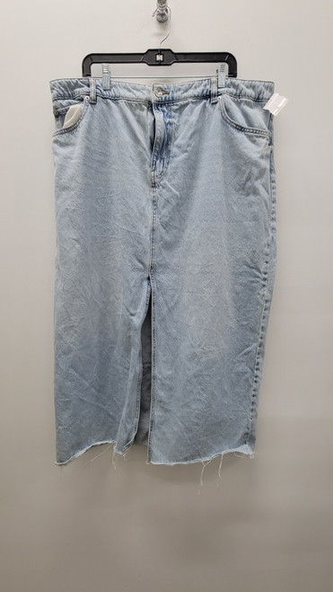 Vist Large View of Product Image Which is Used Blue Joe Fresh Long Skirt 20-35