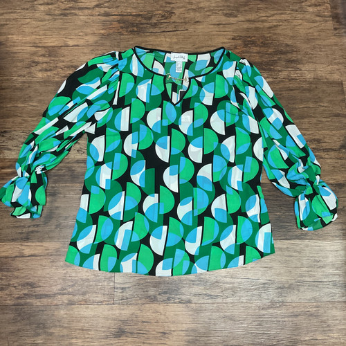 Vist Large View of Product Image Which is Used Joseph Ribkoff Long Sleeve Top 1X-18