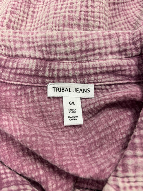 Vist Large View of Product Image Which is Used Tribal Long Sleeve Top L-12/14