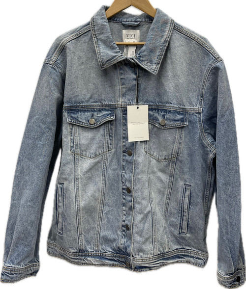 Vist Large View of Product Image Which is Used Unbranded Denim Jacket L-12/14