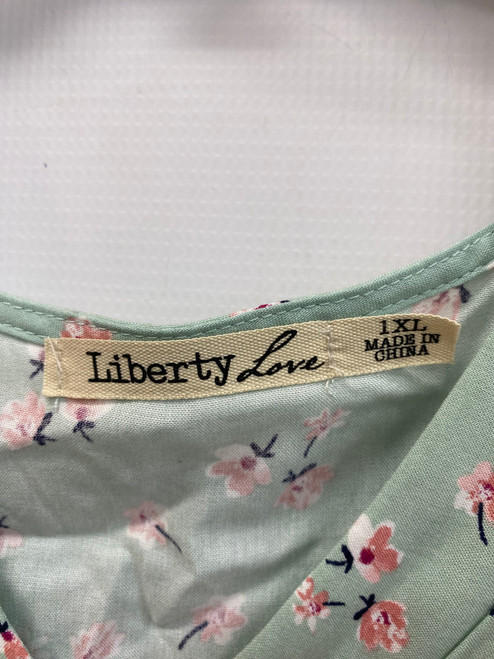 Vist Large View of Product Image Which is Used Liberty Love Long Dress F 1X-18