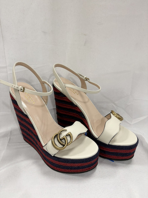 Vist Large View of Product Image Which is Used Gucci Platform Heels
