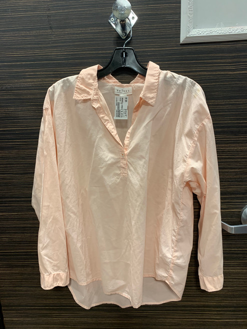 Vist Large View of Product Image Which is Used Velvet By Graham & Spencer Long Sleeve Top M-8/10