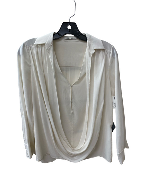 Vist Large View of Product Image Which is Used Alice + Olivia Long Sleeve Top XS-0/2