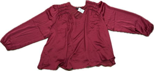 Vist Large View of Product Image Which is Used Lane Bryant Long Sleeve Top 5X-26