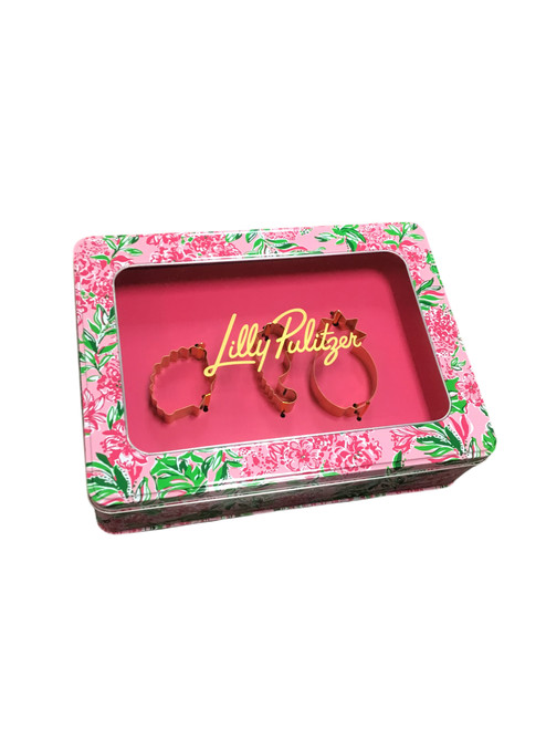 Vist Large View of Product Image Which is Used Lilly Pulitzer Cookie Cutter Set
