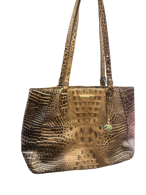Vist Large View of Product Image Which is Used Brahmin Xlarge Leather Handbag