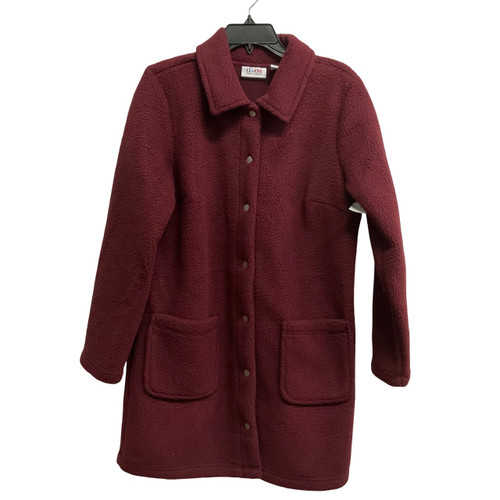 Vist Large View of Product Image Which is Used Denim & Co. Long Heavy Coat S-4/6