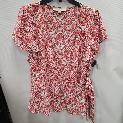 Vist Large View of Product Image Which is Used Loft Short Sleeve Top 1X-18