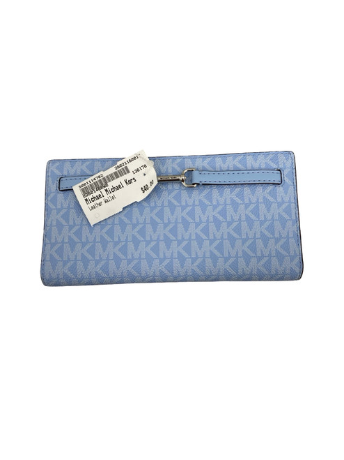 Vist Large View of Product Image Which is Used Michael Michael Kors Leather Wallet