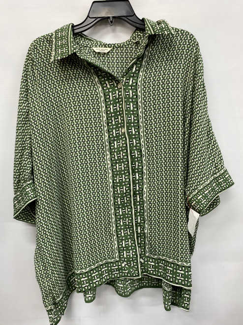 Vist Large View of Product Image Which is Used Max Studio Short Sleeve Top 3X-22