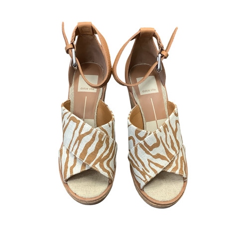 Vist Large View of Product Image Which is Used Dolce Vita Wedge Sandals 6.5