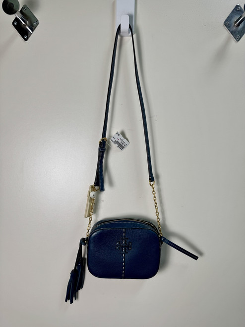 Vist Large View of Product Image Which is Used Tory Burch Small Leather Handbag