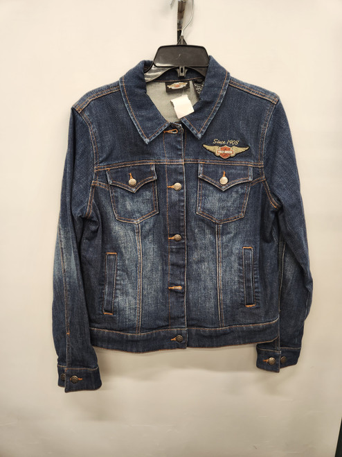 Vist Large View of Product Image Which is Used Harley-Davidson Denim Jacket L-12/14