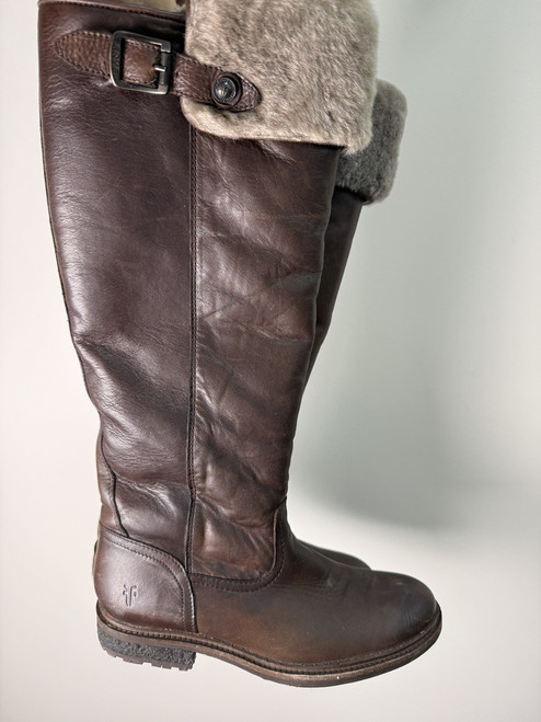 Vist Large View of Product Image Which is Used Frye Tall Boots 6.5