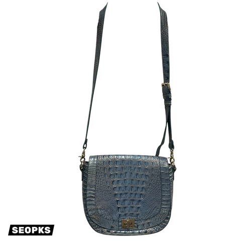 Vist Large View of Product Image Which is Used Brahmin Large Leather Handbag