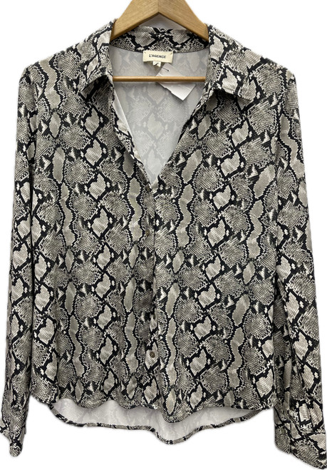 Vist Large View of Product Image Which is Used L'Agence Long Sleeve Top M-8/10