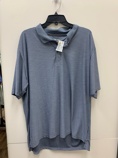 Vist Large View of Product Image Which is Used Kenneth Cole Reaction Mens Short Sleeve Top 2X/18-18.5