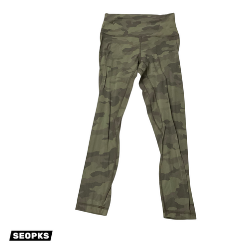 Vist Large View of Product Image Which is Used Lululemon Athletica Active Leggings 6-28