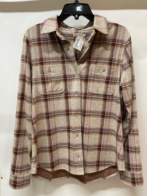 Vist Large View of Product Image Which is Used Faherty Mens Long Sleeve Top M/15-15.5