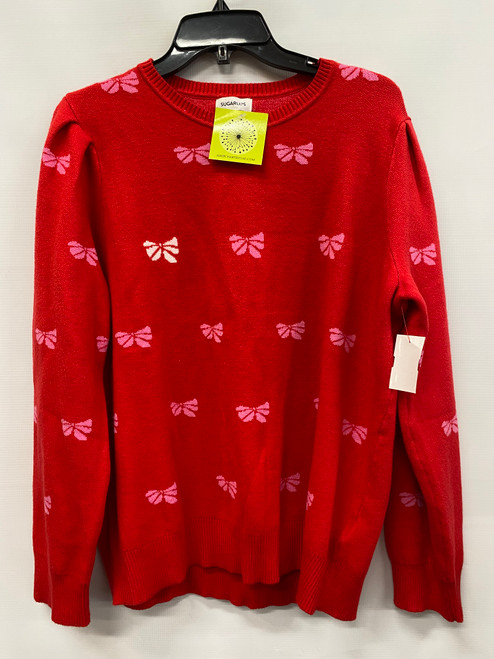 Vist Large View of Product Image Which is Used Sugar Lips Heavyweight Sweater XL-16