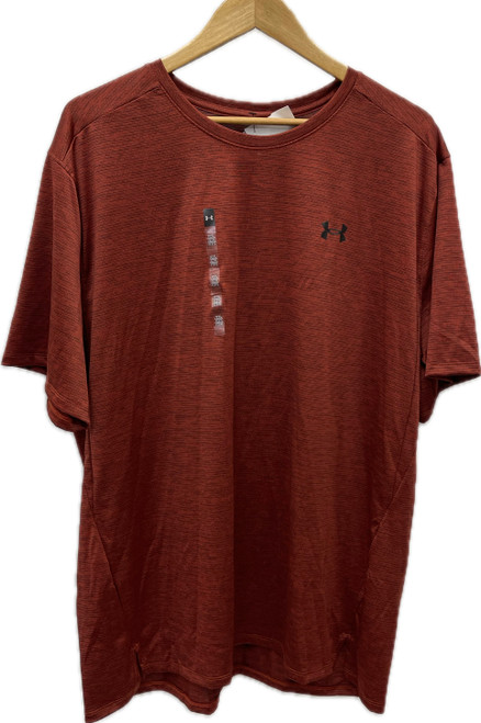Vist Large View of Product Image Which is Used Under Armour Mens Short Sleeve Top 2X/18-18.5