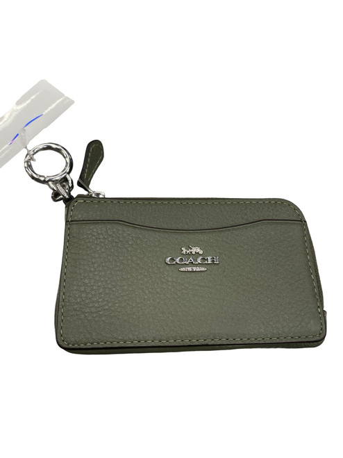 Vist Large View of Product Image Which is Used Coach Leather Wallet