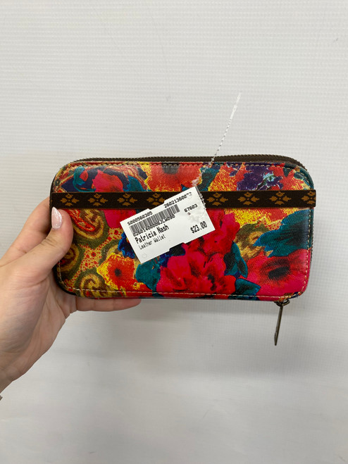 Vist Large View of Product Image Which is Used Patricia Nash Leather Wallet