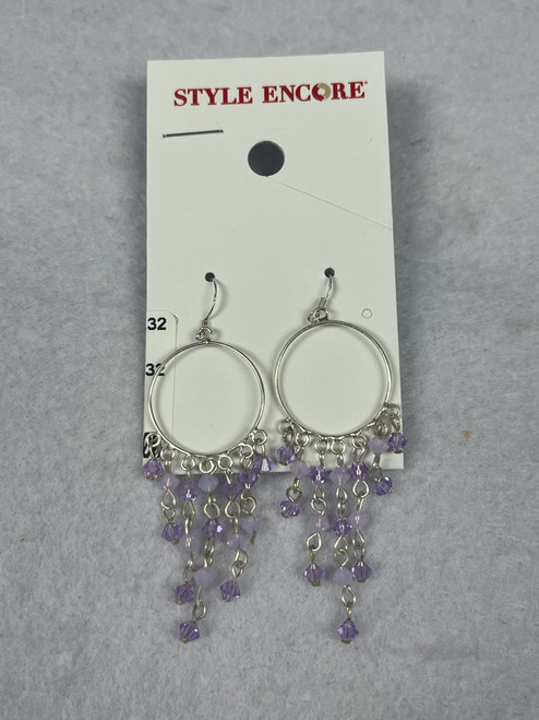 Vist Large View of Product Image Which is Used .925 Earrings