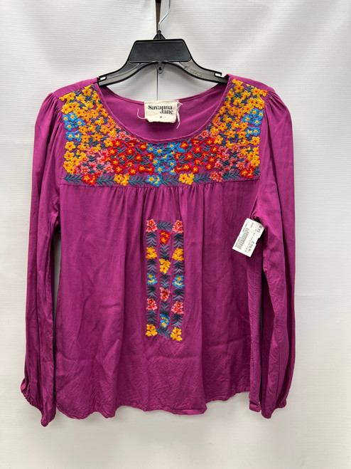 Vist Large View of Product Image Which is Used Savanna Jane Long Sleeve Top M-8/10