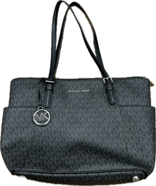 Vist Large View of Product Image Which is Used Michael Michael Kors Large Leather Handbag