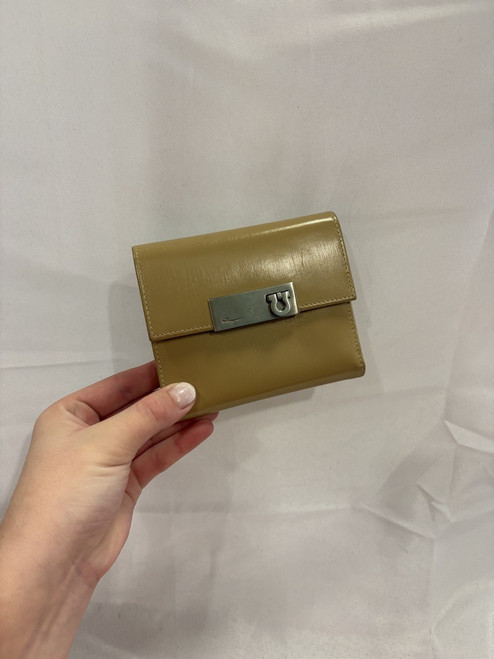 Vist Large View of Product Image Which is Used Ferragamo Leather Wallet