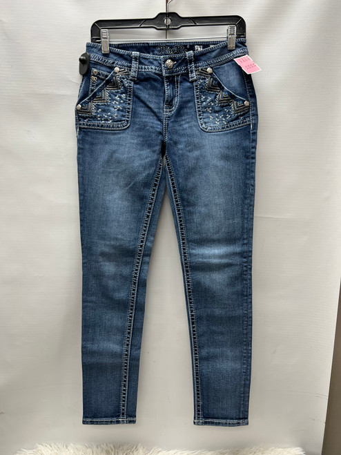 Vist Large View of Product Image Which is Used Miss Me Denim 4-27