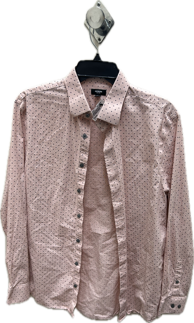 Vist Large View of Product Image Which is Used Express Mens Long Sleeve Top M/15-15.5