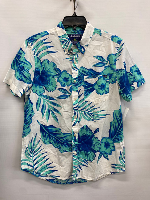 Vist Large View of Product Image Which is Used Chubbies Mens Short Sleeve Top M/15-15.5