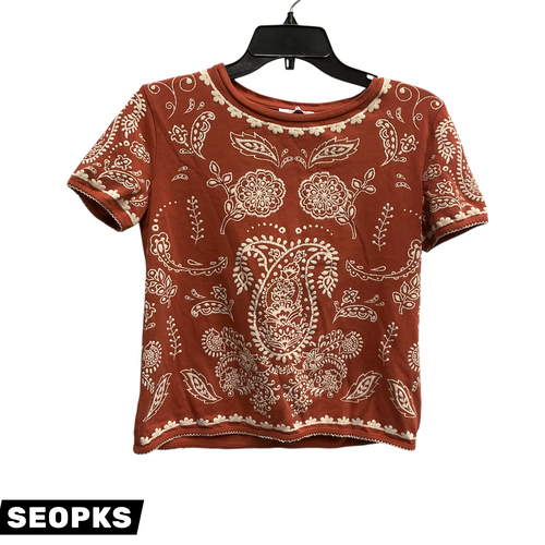 Vist Large View of Product Image Which is Used Zara Short Sleeve Top S-4/6