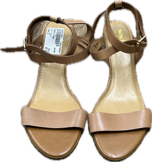 Vist Large View of Product Image Which is Used Coach & Four Wedge Sandals 10