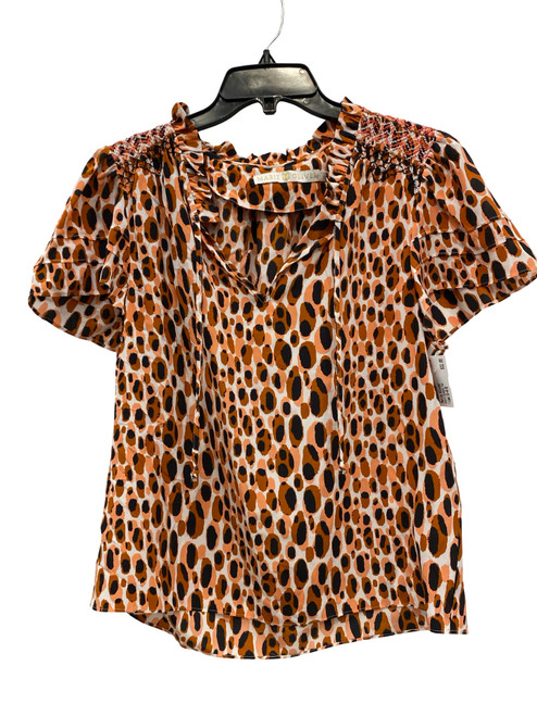 Vist Large View of Product Image Which is Used Marie Oliver Short Sleeve Top S-4/6
