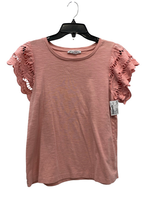 Vist Large View of Product Image Which is Used Joy Joy Short Sleeve Top XS-0/2