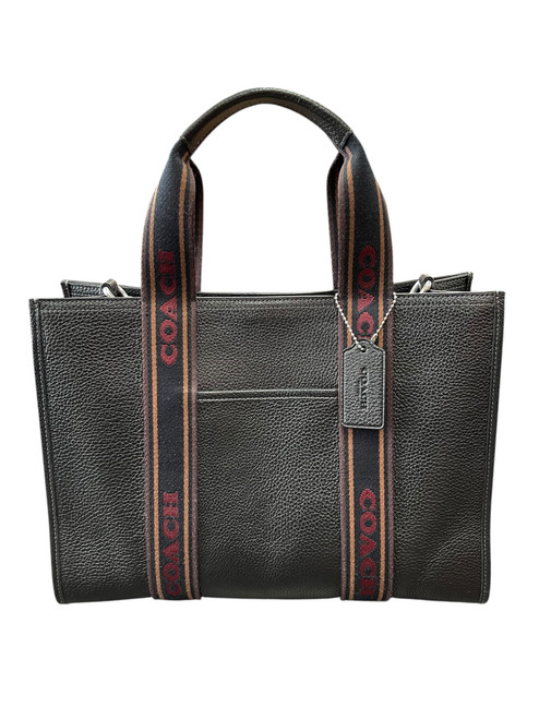 Vist Large View of Product Image Which is Used Coach Large Leather Handbag