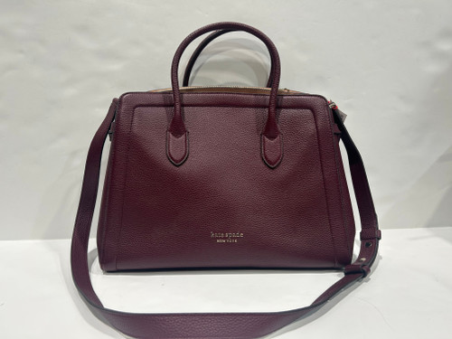 Vist Large View of Product Image Which is Used Kate Spade New York Large Leather Handbag