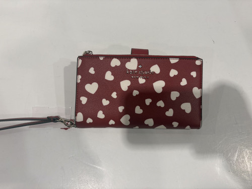 Vist Large View of Product Image Which is Used Kate Spade New York Leather Wristlet