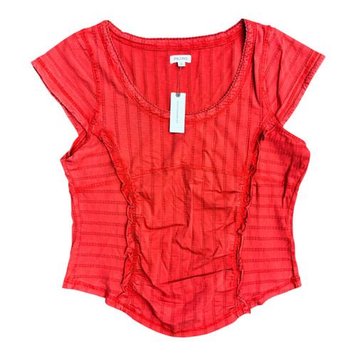 Vist Large View of Product Image Which is Used Anthropologie Short Sleeve Top XL-16