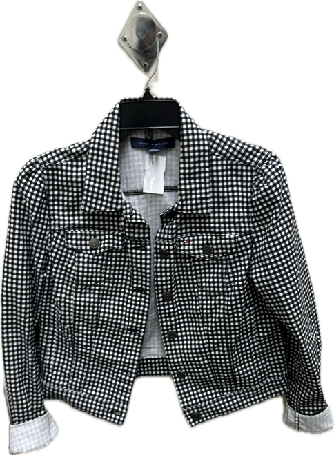Vist Large View of Product Image Which is Used Tommy Hilfiger Short Light Jacket S-4/6