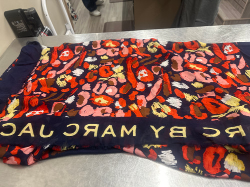 Vist Large View of Product Image Which is Used blue Marc By Marc Jacobs Lightweight Scarf